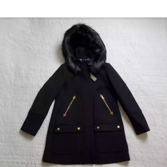 J Crew Wool Chateau Parka - Picture 1 of 5